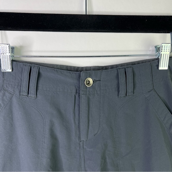 Marmot Hiking Climbing Convertible Pants RollUp Lightweight Outdoors Grey Size 6 - Picture 8 of 9